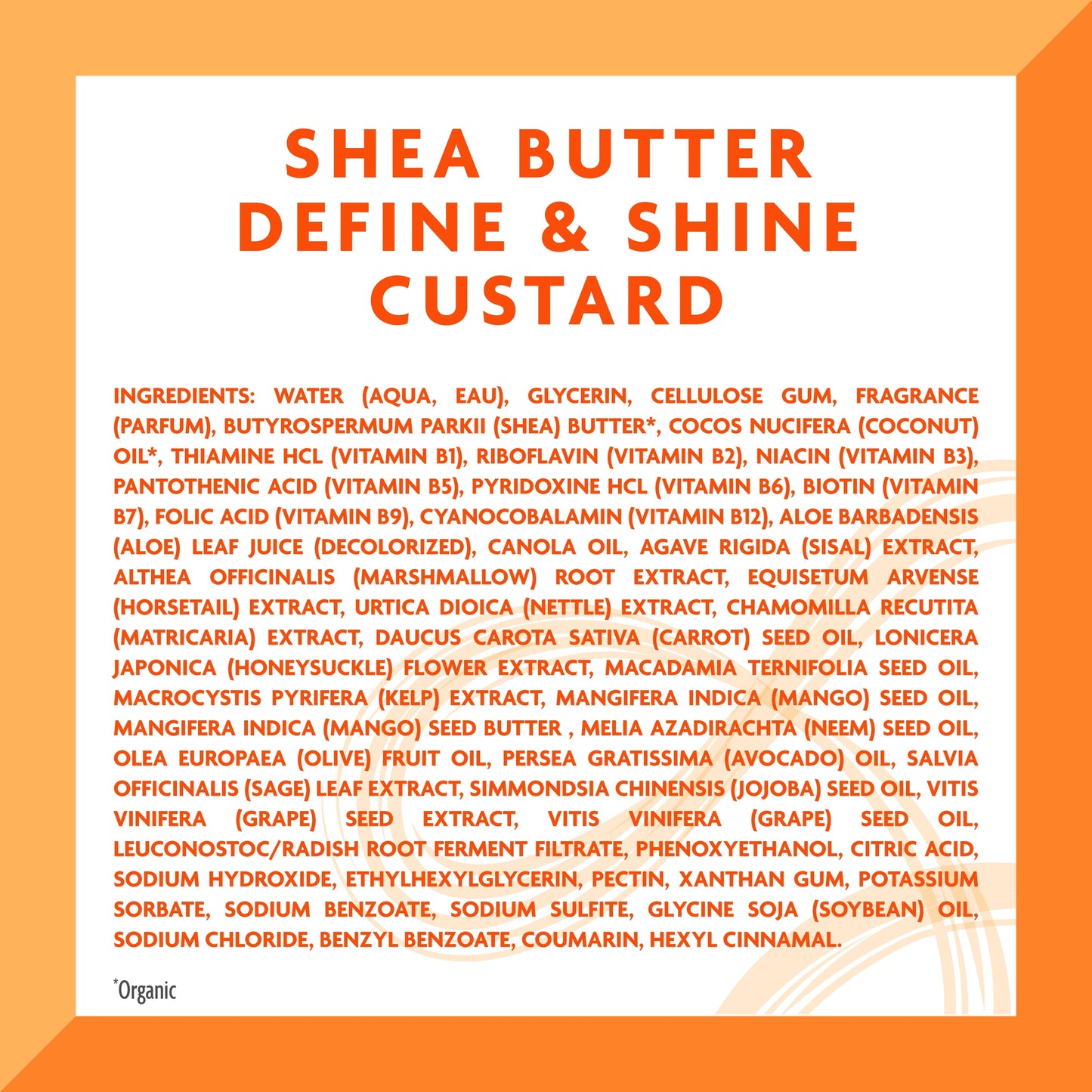 Define & Shine Custard with Shea Butter, 12 Fl Oz